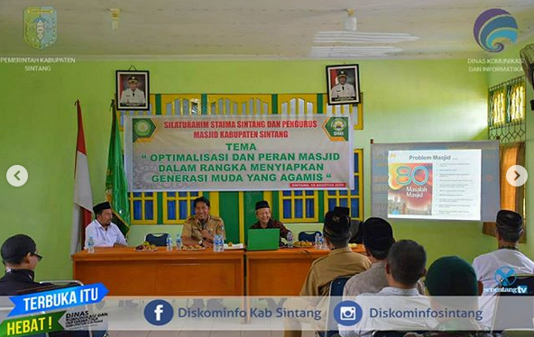 STAIMA Sintang Adakan Silaturahmi Bersama Pengurus Masjid Se-Kecamatan Sintang
