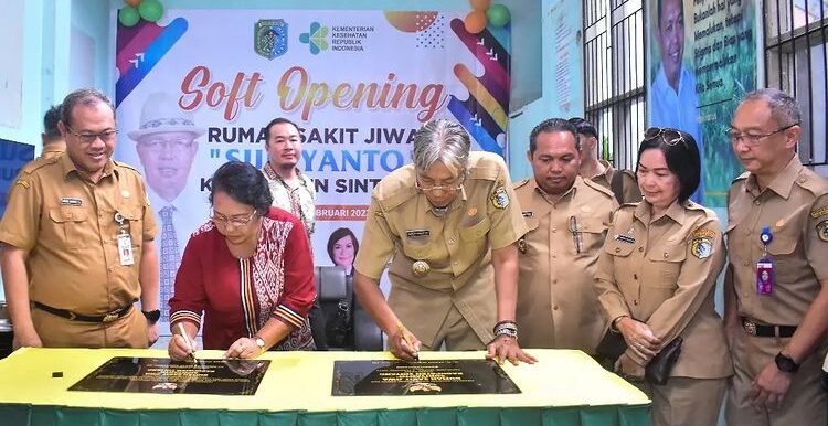 Soft Opening Rumah Sakit Jiwa Sudiyanto Kabupaten Sintang