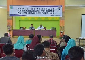 Rapat Koordinasi Tim Inovasi Kabupaten (TIK) Sintang Program Inovasi Desa Tahun 2019
