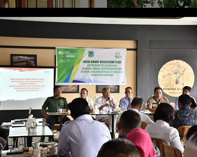 FGD Tentang Kepatuhan Pelaksanaan Jaminan Sosial  Ketenagakerjaan Sektor Jasa Kontruksi Wilayah Kabupaten Sintang