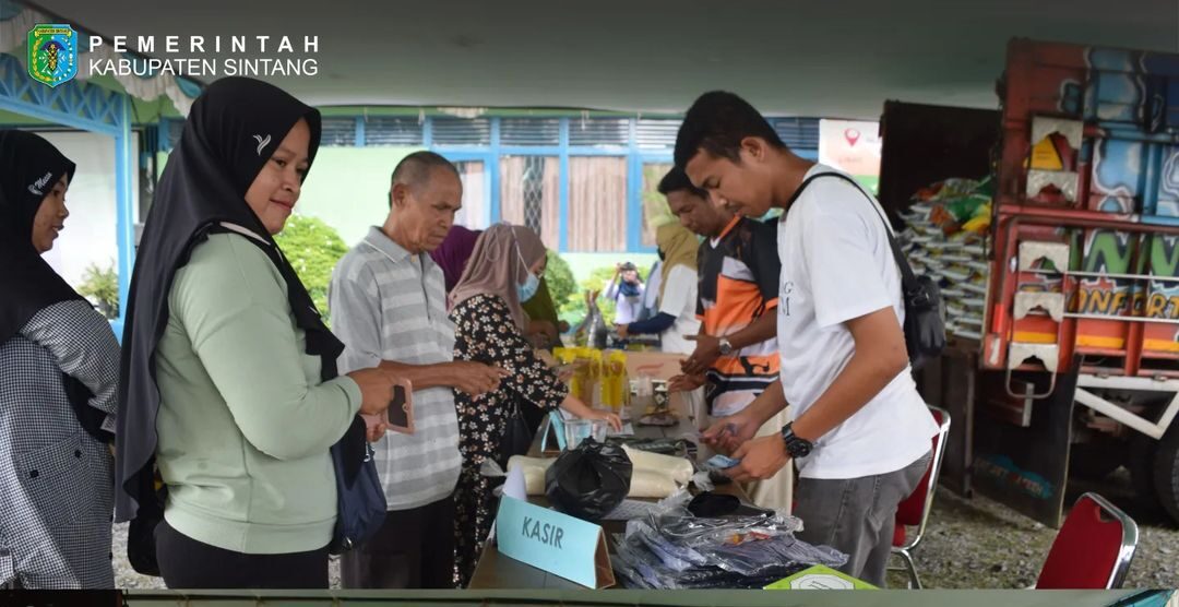 Launching Gerakan Pangan Murah secara serentak Nasional di Kabupaten Sintang