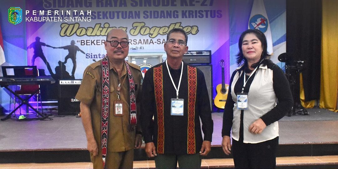 Sekda Sintang buka kegiatan Sidang Raya Sinode ke-27 GPSK Kabupaten Sintang