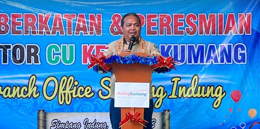 Wakil Bupati Sintang resmikan Kantor CU. Keling Kumang Branch Office Simpang Indung