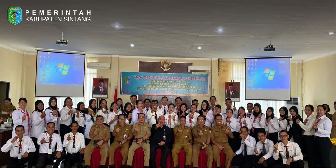 Sekda Sintang membuka kegiatan Masa Orientasi P3K angkatan VI dan VII Kabupaten Sintang