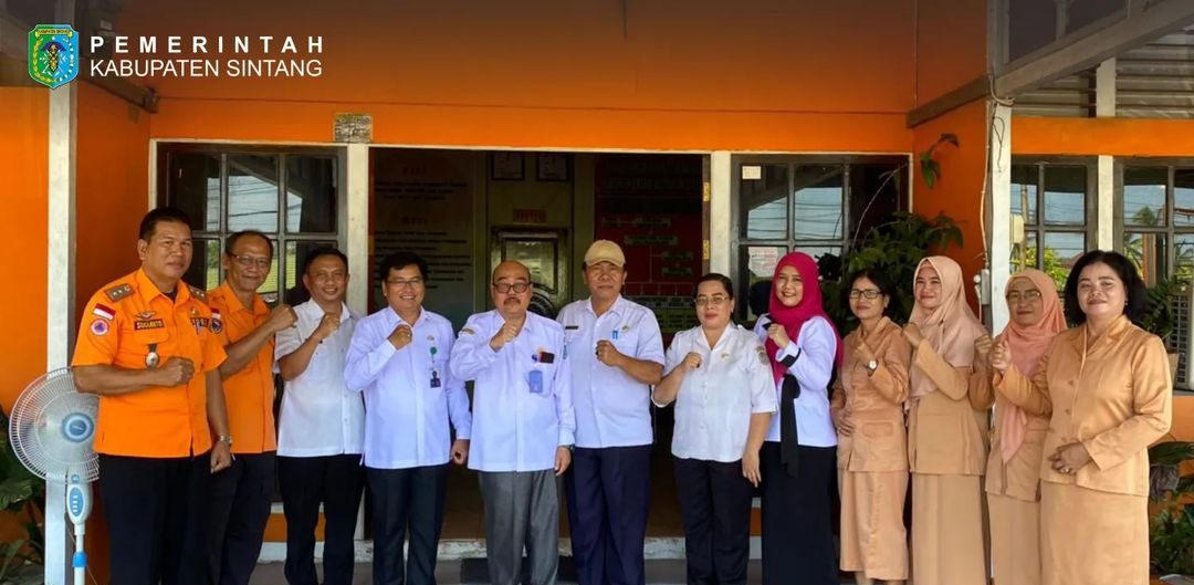 Sekda Sintang menghadiri Sertijab Kepala BPBD Kabupaten Sintang