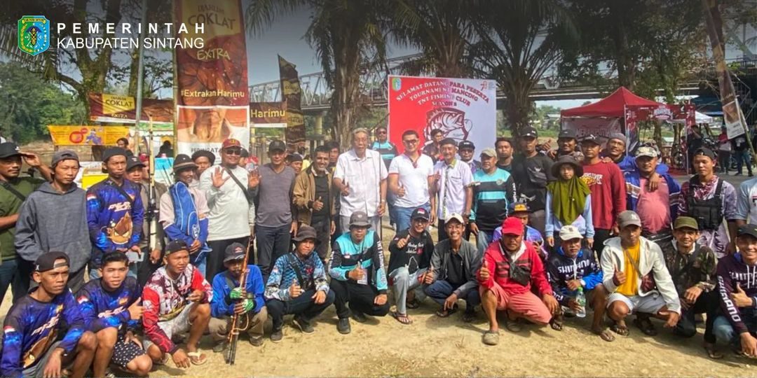 Bupati Sintang buka turnamen memancing yang diselenggarakan TNT Fishing Club