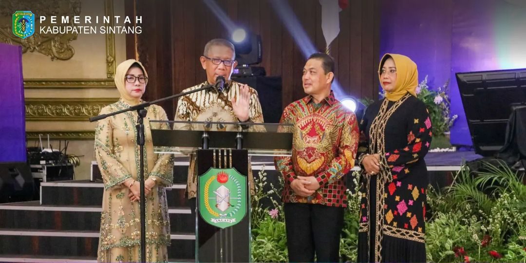 Bupati dan Wakil Bupati hadiri ramah tamah dan pisah sambut Gubernur dan Wagub Kalimantan Barat
