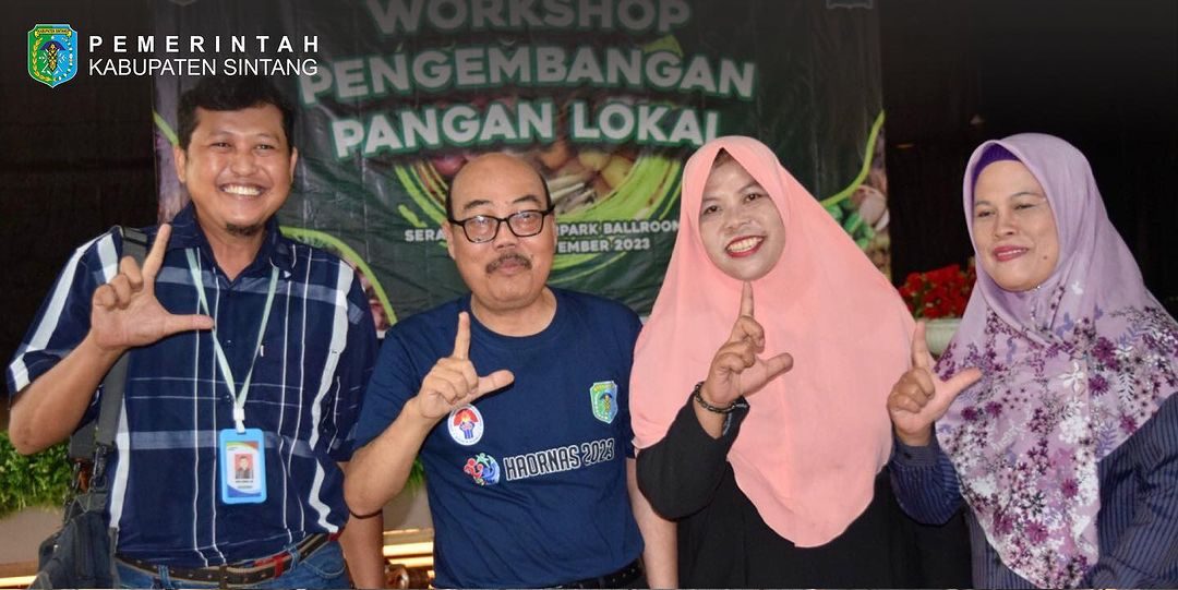 Sekda Sintang buka Workshop Pengembangan Pangan Lokal untuk Kabupaten Sintang