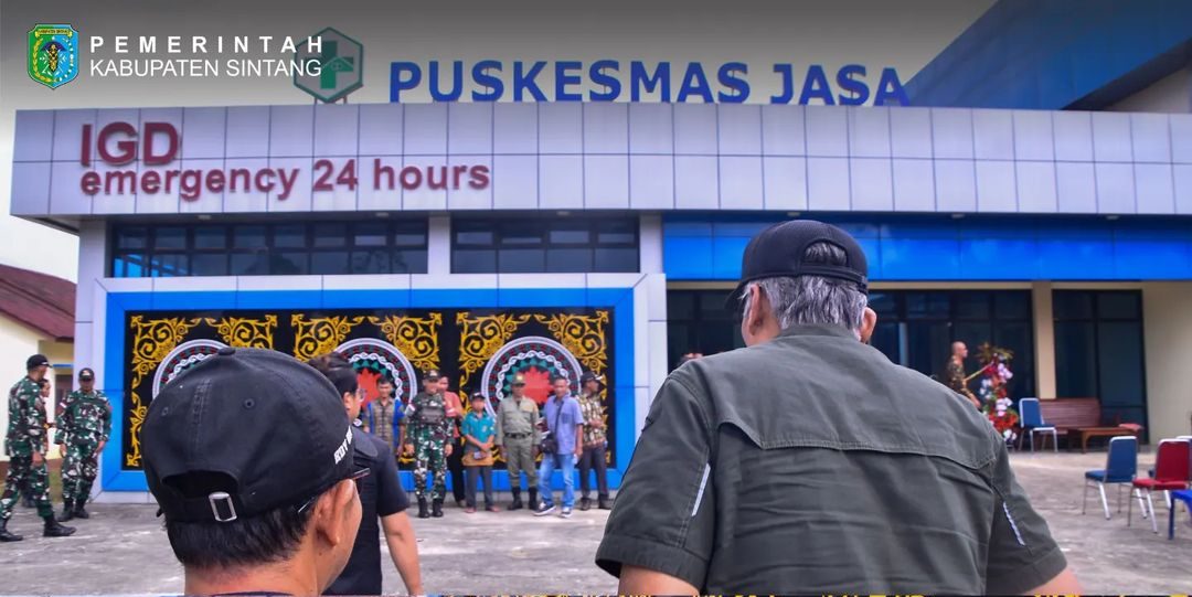 Bupati Sintang resmikan operasional Puskesmas Jasa di Desa Jasa Kecamatan Ketungau Hulu