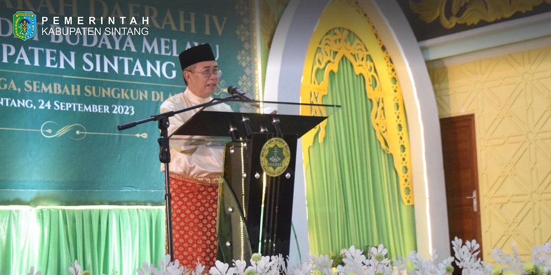 Wakil Bupati Sintang buka Musda IV Majelis Adat Budaya Melayu Kabupaten Sintang