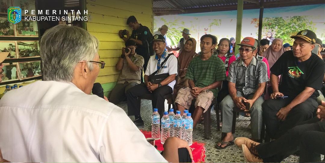 Bupati dan Sekda Sintang launching Desa Pengendali Inflasi Daerah