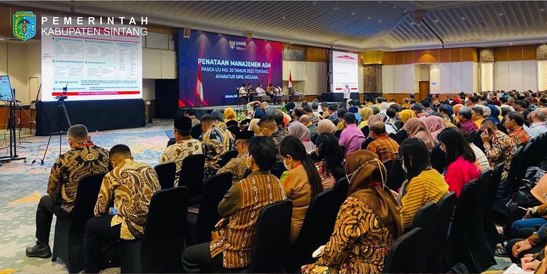 Sekda Sintang Hadiri Rakor Perencanaan Kebutuhan ASN 2024 di Jakarta