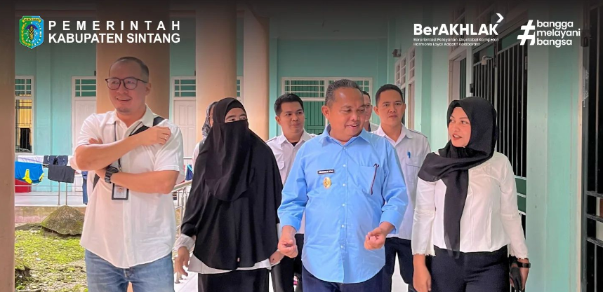 Wakil Bupati Sintang Kunjungi Rumah Sakit Jiwa Sudiyanto Sintang