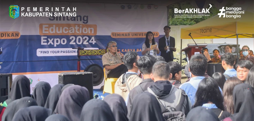 Bupati Sintang Buka Kegiatan Sintang Education Expo 2024 di SMK Karya Bangsa