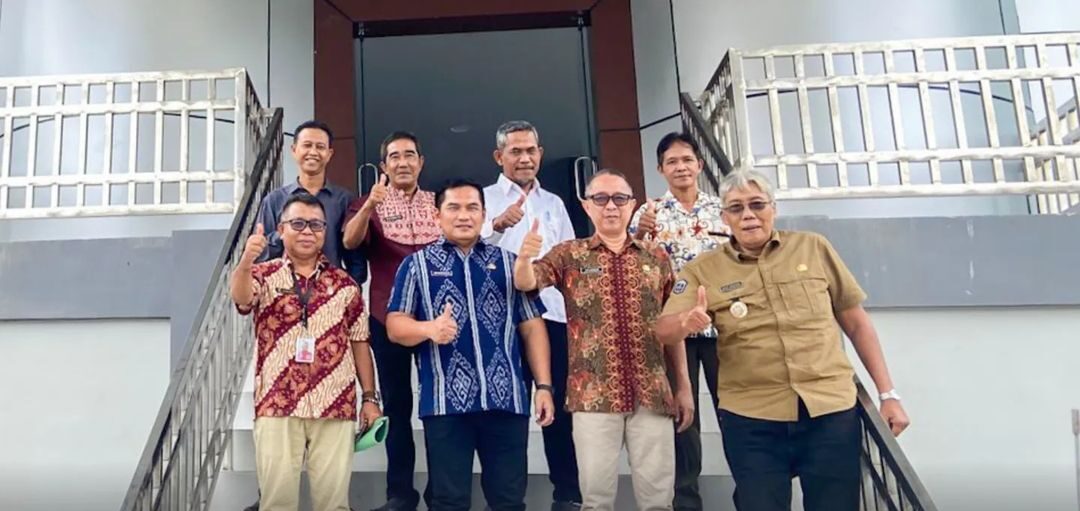 Bupati Sintang Tinjau Gedung Dinas Perumahan Rakyat dan Kawasan Permukiman Kabupaten Sintang