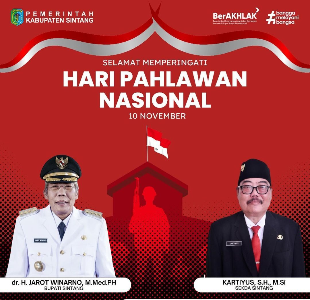 Selamat Memperingati Hari Pahlawan Nasional